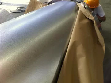 600-1500mm SGCC lamiera di acciaio galvanizzato in bobina per pareti esterne Alta precisione