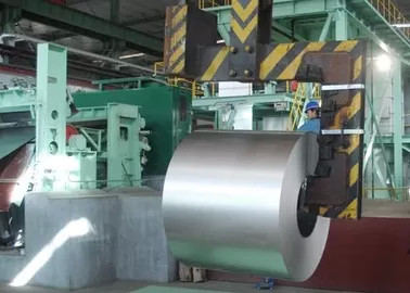 Cromato 610mm CID SGCC Standard Hot Dip Galvanized Strip di acciaio con Spangle regolare
