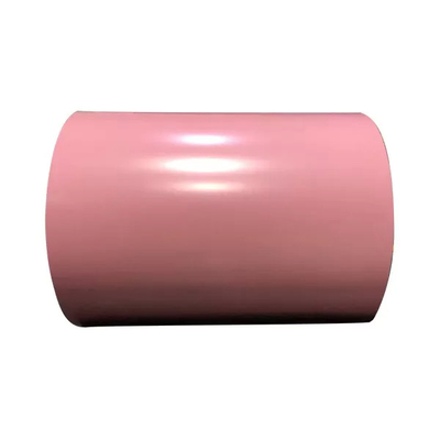 Colore rosa PPGI PPGL bobina in acciaio pre-tinto DC03 0,12-2 mm
