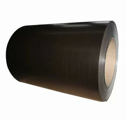 Z100 DX51D Nero Preverniciato Coil di Acciaio Galvanizzato PPGI Coil Zinc Colore 0.2X1250mm